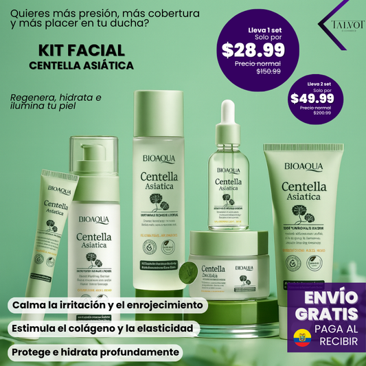 Centella Asiática - Kit Facial